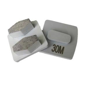 szybka wymiana diamentowego bloku szlifierskiego husqvarna redi lock do betonowej szlifierki do podłóg