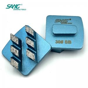 Diamentowe ślizgi szlifierskie Redi Lock do posadzek betonowych