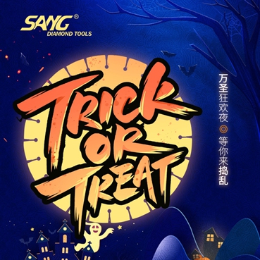Wesołego Halloween życzy SANG Diamond Tools!