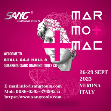 Zaproszenie dla gości biznesowych z całego świata: SANG Diamond Tools na wystawie Marmomac we Włoszech 2023